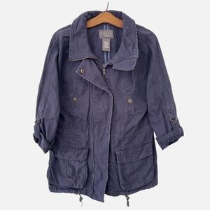 Matty M Utility Military Jacket